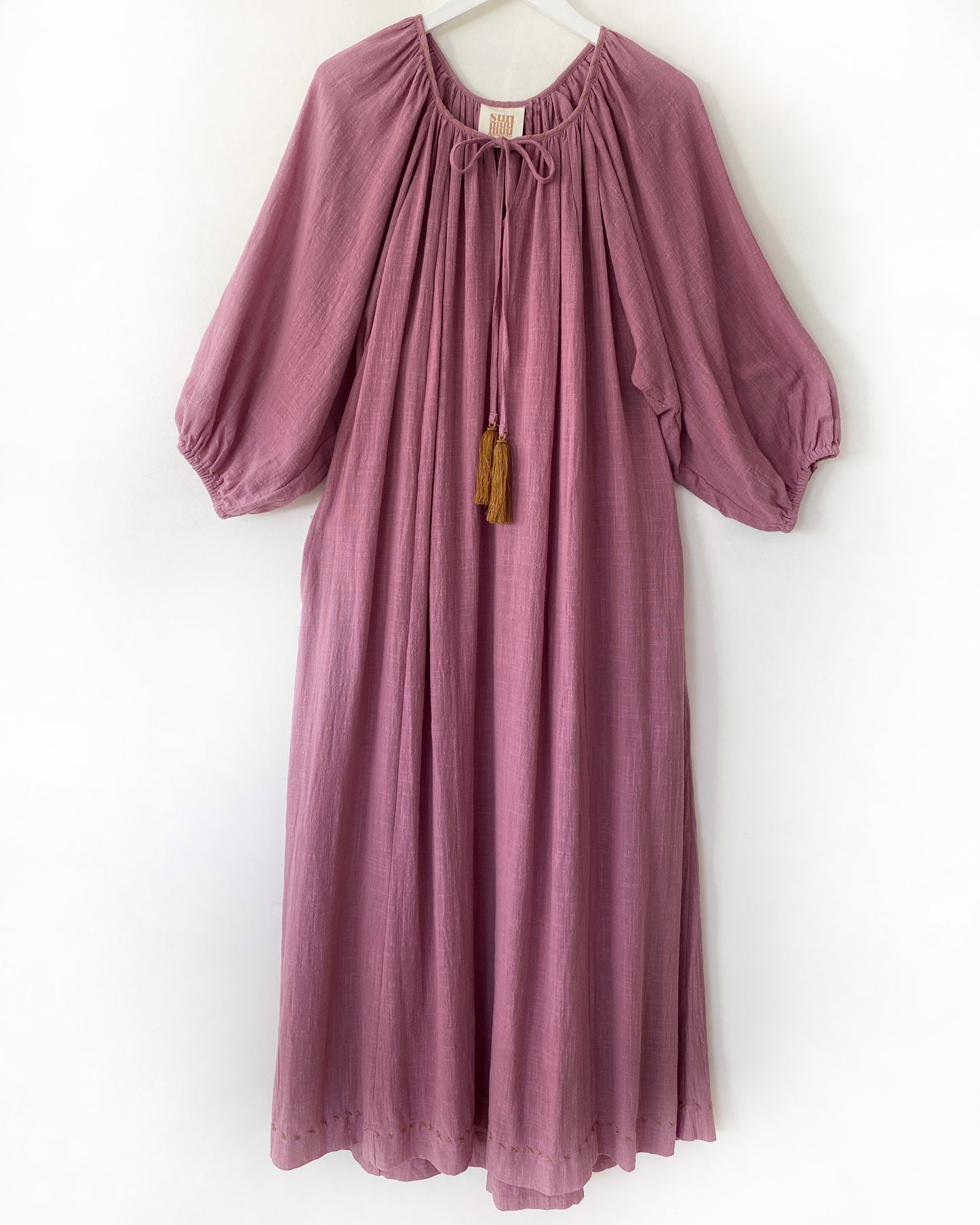 The Stromboli Kaftan in Dusky Pink
